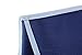 STORAGE MANIAC 5-Shelf Hanging Closet Organizer with Loop Closure, Polyester Canvas Cloth Hanging Shelf