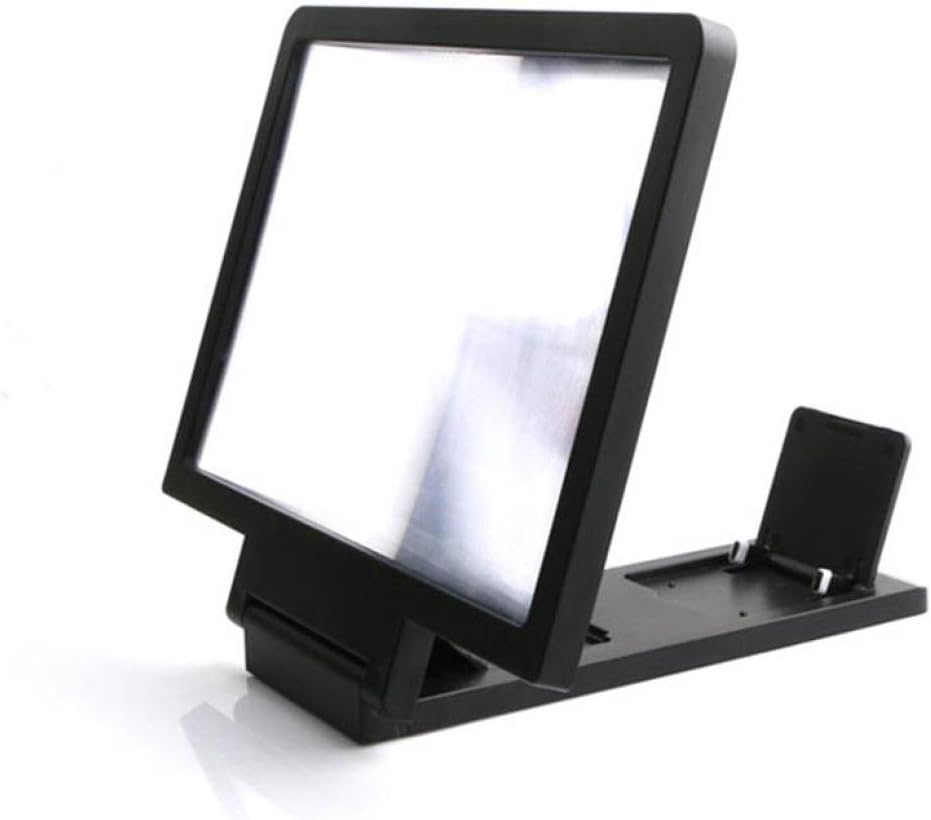 GBSELL Folding 3D Video Screen Amplifier Expander Stand Mobile Phone Screen Magnifier Eyes Protection Display for iPhone/Samsung/LG/ZTE/One Plus