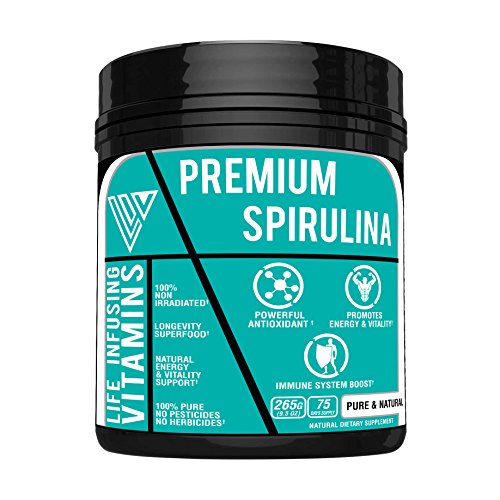 image for LIV Longevity Superfood California Premium Spirulina for Smoothies and