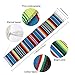 MINILIFE Mexican Serape Table Runner Colorful Cotton Fringe Blanket for Mexican Party Outdoor Wedding Kitchen Decorations