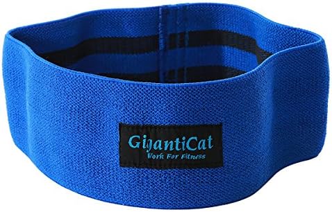 Grippy Hip Bands Superior Resistance Band Sliding Down Prevent Idea for Hip and Glute Activation Strength in Weightlifting and Crossfit Training Blue New Size Scale M