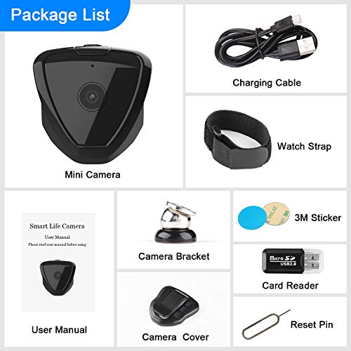 Mini Spy Camera WiFi, HD 1080P Mini Spy Camera Wireless Hidden Camera