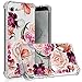 Osophter Pixel 3a Case Flower Floral Full-Body Protective Girls Cover for Google Pixel 3a(Purple Flower)