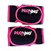 PILOXING Pair of Black and Pink 0.5 lb Weighted Gloves for Women