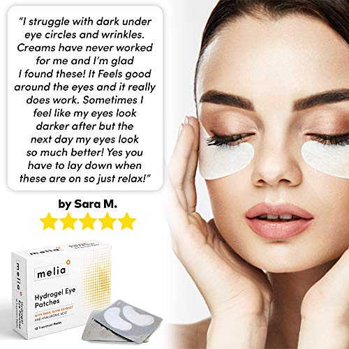 MELIA Under Eye Patches Eye Mask for Puffy Eyes, Dark Circles and Under