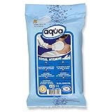 No Rinse Aqua Wash Gloves (Pouch of 12 Gloves)