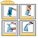 Healqu Hospital Vomit Bags - 12 Pack 1000ml Car Throw Up Bag - for Airsick Travel & Motion Sickness - Leak Resistant Puke Bag - Disposable Barf Bags Throw Up, Nausea