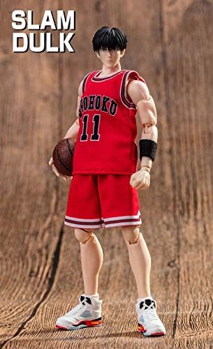 Amazon 大聖モデル 1 10 Slam Dunk 湘北11番 流川楓 赤ユニフォーム 可動フィギュア 新品 フィギュア ドール 通販