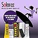Solarez Polyester Mini Travel Kit ~ Surfboard Ding Repair - Paddle Board Wakeboard Repair ~ Kit Includes: Poly and Microlite Fast Cure Resins, Sanding Pad, Spreader, Alcohol Pad, in Watertight Capsule