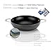 TECHEF - Onyx Collection, 12-Inch Wok/Stir Fry Pan with Glass Lid, coated with New Teflon Platinum Non-Stick Coating (PFOA Free)