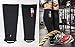 Rocktape Rock Guards, Leg Compression Sleeves for Working Out and Injury Prevention, Protection Shin Guards (2 Sleeves), Large, Manifesto