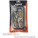 iPhone 6s Case,iPhone 6 Phone Case with Belt Clip&with Screen Protector,Vodico Heavy Duty Defender Camo Silicone Protective Cover+Hard Bumper Shockproof Stand Holster Cases for Men/Women (T Orange)