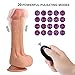8.07 Inch Vibranting Dilo with Strong Suction Cup Víbérâtë Adult Toys Women 10 Different Speeds Rechargeable Waterproof Wireless Remote Control Wand for Couples Perfect Gift