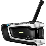 Cardo PTB00101 - PACKTALK Bold Motorcycle Bluetooth Communication System Headset - Black, Dual 2 Pack