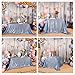 Eternal Beauty Baby Blue Sequin Tablecloth, 60x120-inch Rectangle Glitter Table Cloth for Birthday Party Wedding Decoration