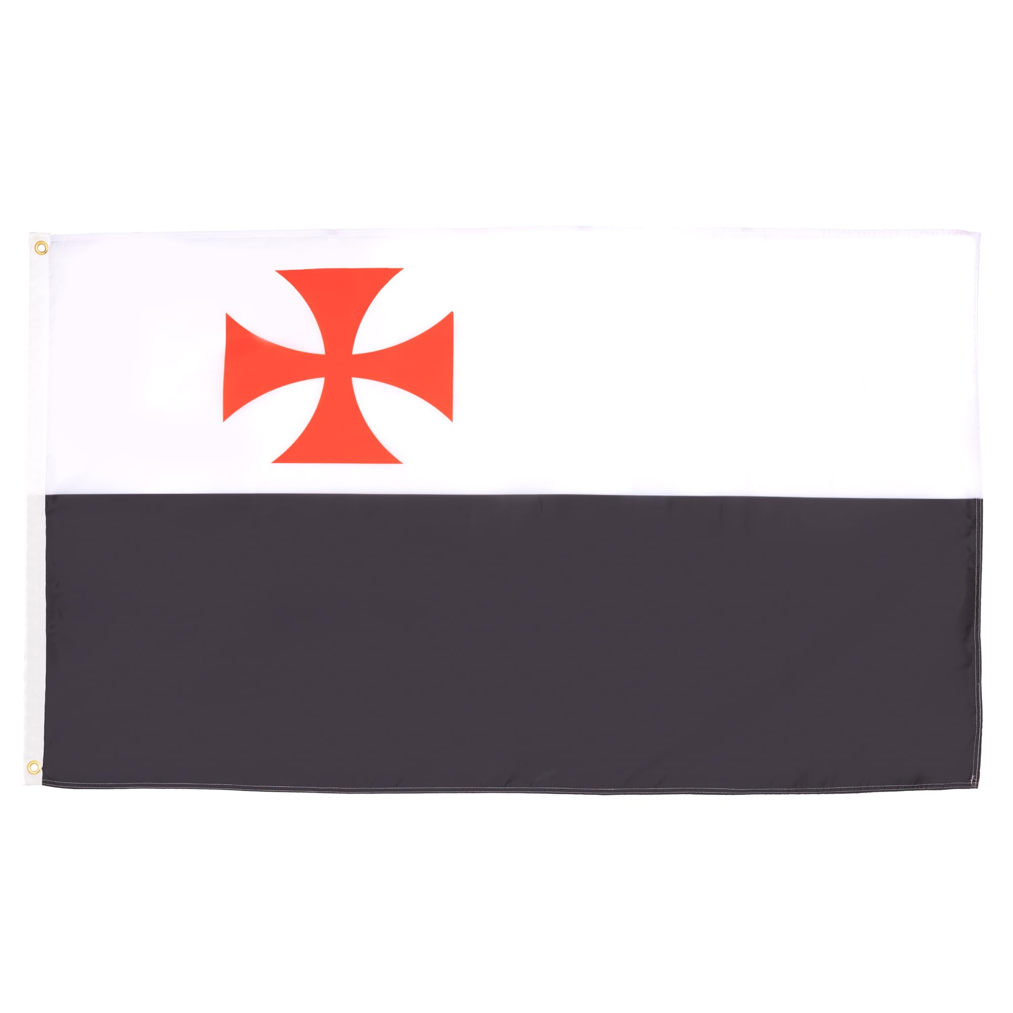 AZ FLAG - Templar Order Crusades Flag - 3x5 Ft - 100D Polyester Catholic Banner with Two Metal Grommets - Fade Resistant - Vivid Colors - 3' x 5' Feet - 150x90 Cm