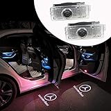 Aukur 2Pcs Car Door Logo Projector for Mercedes Benz CLA Class;Car Door Ghost Shadow Welcome Logo Light …