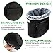 MATCC Car Garbage Can Magic Straps Car Trash Bin Waterproof Thick Litter Bag Car Storage Bag Back Seat Organizer