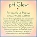 Daily Exfoliating and Brightening Face Wash. 100% Pure Natural Enzymes Exfoliate and Brighten for Your Best Face. Anti Aging, pH Balanced, Facial Cleanser. Fragrance Free, No paraben/SLS or Phthalates