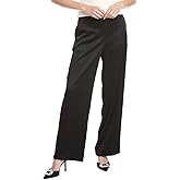 Anne Klein Women's Pull on High Rise Wide Leg Pant