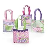 Tea Party Tote Bag Assortment (1 dz)