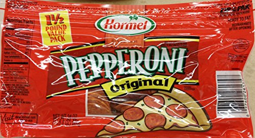 24oz Hormel Pepperoni Deli Thin Sliced (1.5 Pounds Total)