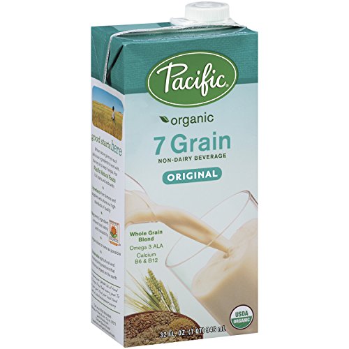 Pacific Foods Organic 7 Grain Non-Dairy Beverage, Original, 32-Ounce, (Pack of 12) - Thumbnail 3