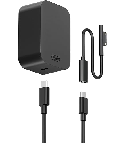 SurfacePro4 Windows11+ChromeOS系 Type-C充電 Amazon.com: 45W USB C Surface Charger Compatible with Microsoft