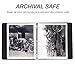 Samsill Heavyweight 11 Hole Clear Sheet Protectors/Acid Free Archival Safe/Polypropylene Sheet/Top Loading Sheet Protectors 8.5 x 11 inches/Box of 100 Page Protectors Bulk/Clear