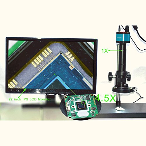 Finlon 14MP TV HDMI USB Industry Digital C-mount Microscope Camera TF Video Recoder DVR