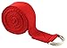 Fit Spirit 8ft Fitness Exercise Yoga Strap - Red