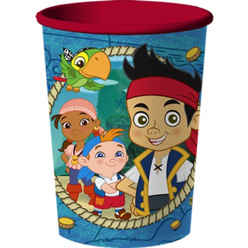 Disney Jake and the Never Land Pirates 16 oz Plastic Cup, Blue