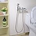 HANEBATH Handheld Toilet Bidet Faucet Sprayer Kit, Brushed Nickel