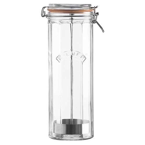 Kilner Glass Clip Top Tall Spaghetti Jar, 2.2 Litre Amazon.co.uk