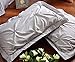 UNIQUE HOME 8 Piece Reversible Pinch Pleat Comforter Set Fade Resistant, Wrinkle Free, No Ironing Necessary, Super Soft, Cal King, Grey