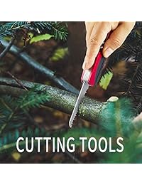 Multiherramienta de bolsillo EDC de Keenstone EDC, 15 en 1 navaja de bolsillo estilo suizo con tijeras   Arrancador de magnesio con brújula y silbato para acampar, supervivencia al aire libre, senderismo, pesca