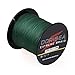 Dorisea Extreme Braid 100% Pe Moss Green Braided Fishing Line 109Yards-2187Yards 6-550Lb Test Fishing Wire Fishing String Incredible Superline Zero Stretch