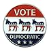 PinMart Vote Democratic Donkey Political Patriotic Lapel Pin – 1 Piece