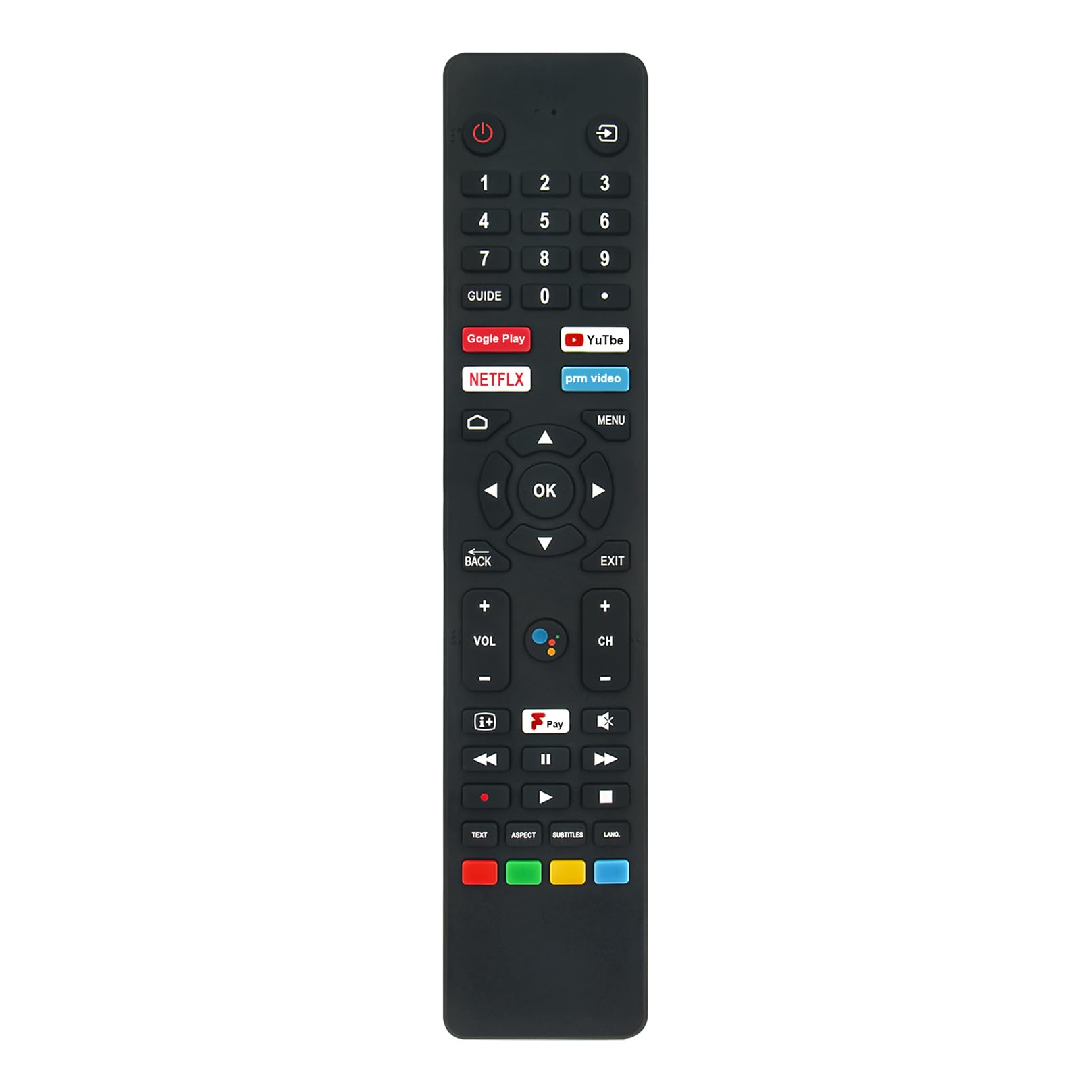ALLIMITY Voice Remote Control Compatible with CELLO MTC Version Traveller TV ZG0242 ZG0242 ZG0223 ZG0204 ZG0234 ZG0205