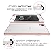 YmhxcY For Xperia XA1 Ultra Clear Case With Phone Stand,[Air Hybrid] Ultra Slim Shockproof Bumper Cover For Xperia XA1 Ultra CB2-Rose Gold
