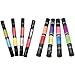 (Set) Migi Nail Art Pen/Brush in 16 Colors/8 Pens - Pastel & Neon Shades