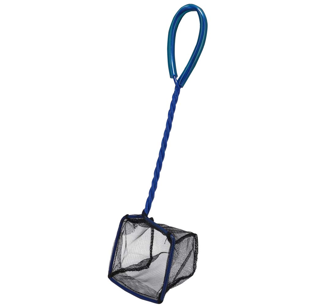 Hobby 60720 Catch it Size S Fish Net for Aquariums, Landing Net Made of Tear-Resistant Black Nylon, S, 35 g