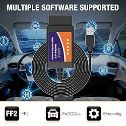 OBDMONSTER ELM327 OBD2 USB Adapter for