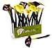 Xonex Calla Lily Flower Ballpoint Single Pen (10737) in Our Choice of Purple, White or Yellow