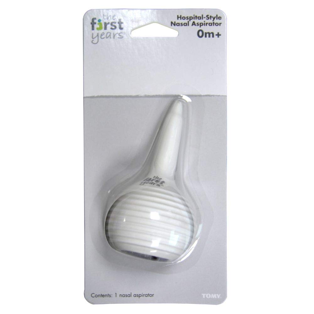 TOMY The First Years American Cross Nasal Aspirator, White