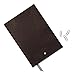 Montblanc Notebook Tobacco Lined #146 Fine Stationery 113590 – Elegant Journal with Leather Binding and Ruled Pages – 1 x (5.9 x 8.2 in.)