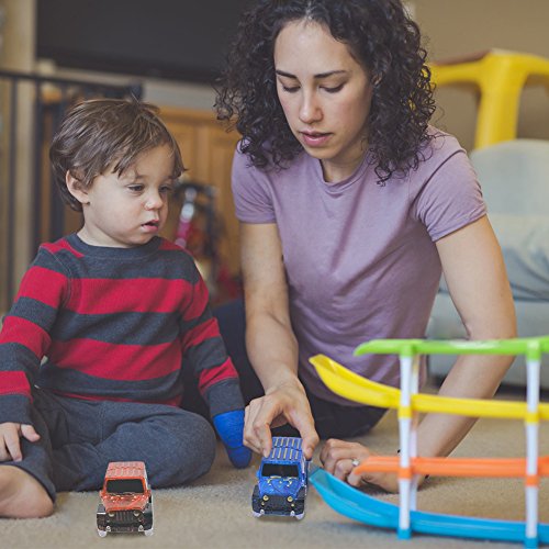 Magic Tracks Cars Only Replacement Toy Cars Glow in the Dark Racing Track Accessories Compatible with Most Tracks for Kids (2Pack) - Thumbnail 6