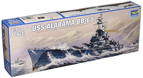 Trumpeter 1/700 USS Alabama BB60 Battleship Model Kit