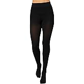 Hanes EcoSmart Women's Same to Waist, Sheer Toe, Blackout Opaque Tights