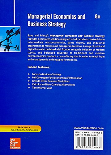 Managerial Economics and Business Strategy 1